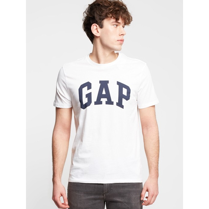 Kaos GP Logo Short Sleeve Tee White  Pria Casual Putih