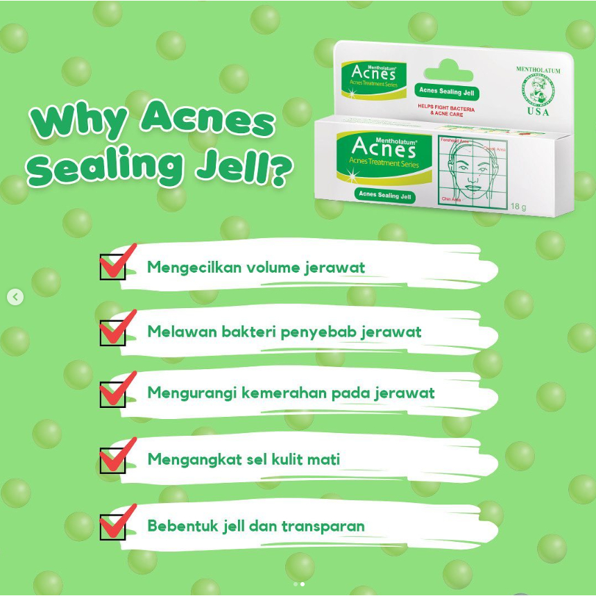 [BPOM] Acnes Sealing Jell 9 gr / Acnes Sealing Jel / Acnes Sealing Gel / Gel Penghilang Jerawat / Anti Jerawat / MY MOM