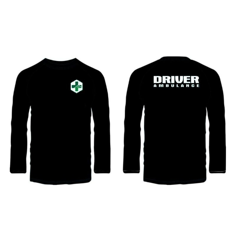 KAOS LENGAN PANJANG DRIVER AMBULANCE