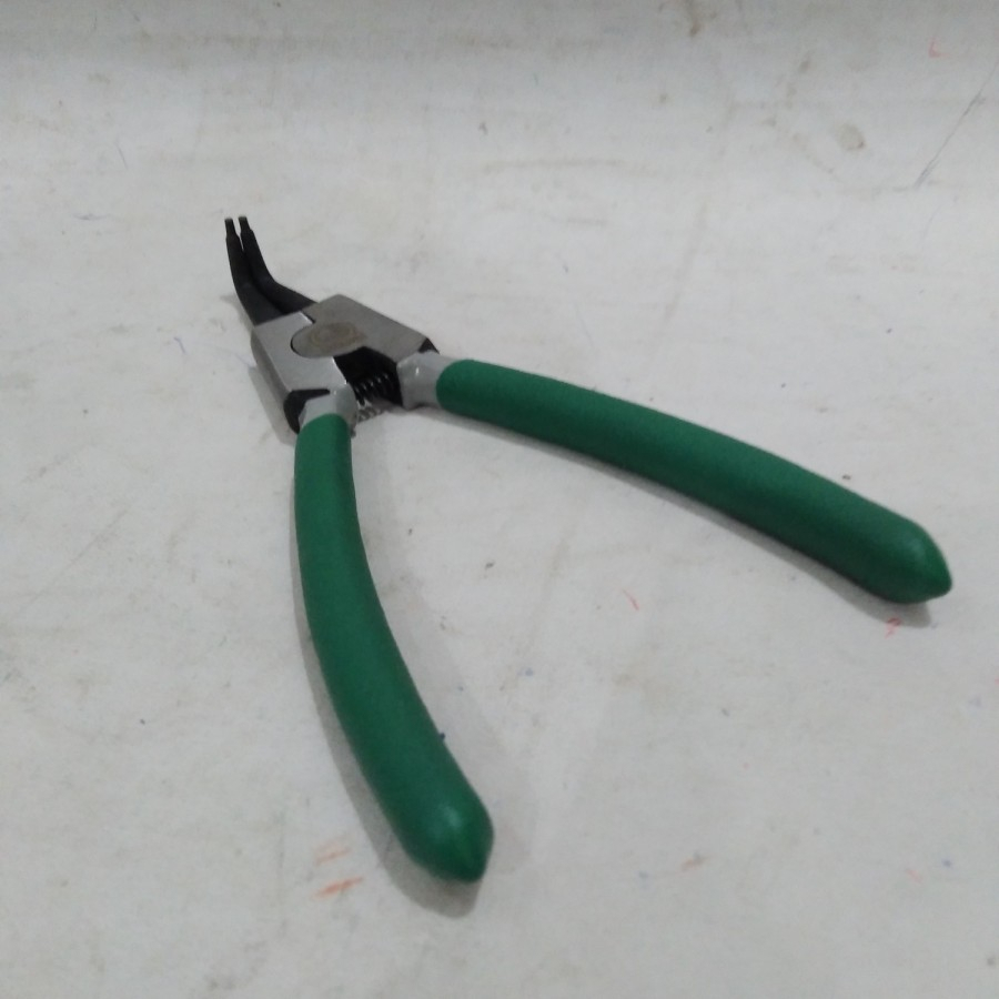 Tang Spi Buka Snapring Snap Ring Plier Bent Internal Bengkok