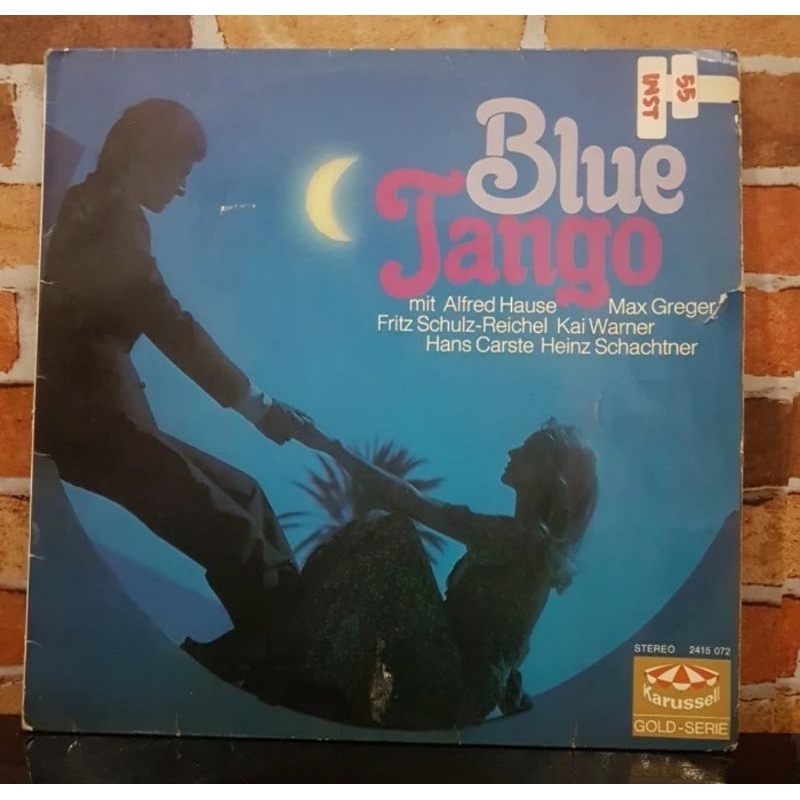 Vinyl Piringan Hitam 12 inch Blue Tango-Jalousie