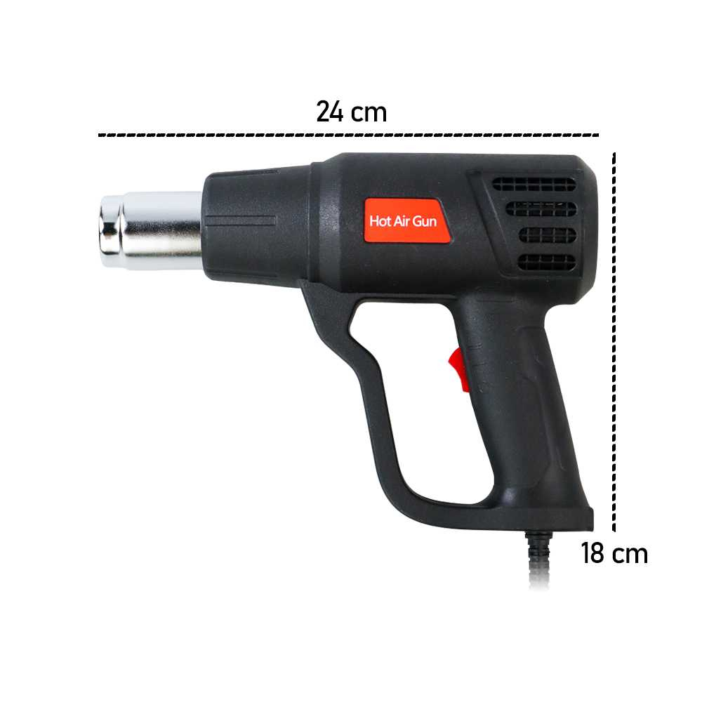 Electric Hot Air Gun Dryer Heat Solder 2000W/Hot Gun / Heat Gun /Heat Gun Air Dryer for Soldering Iron/Heat Gun Kit Hot Air Alat Pemanas Plastik 2000W