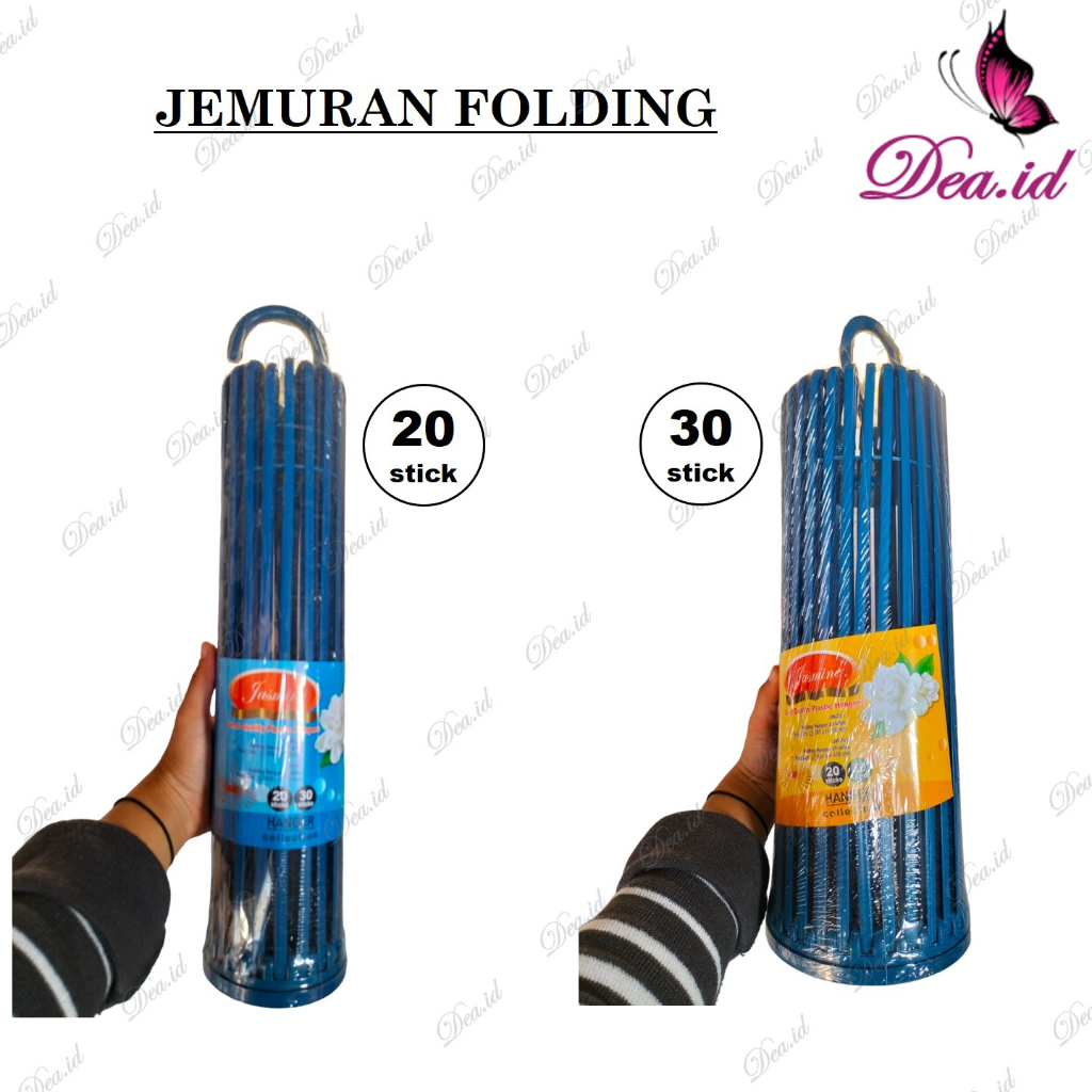 [DEASHOP] JEMURAN BAJU BAYI BULAT - GANTUNGAN BAJU ANAK - GANTUNGAN BAJU BAYI - FOLDING STIK - FOLDING STICK - FOLDING ISI 20 &amp; 30 STICK