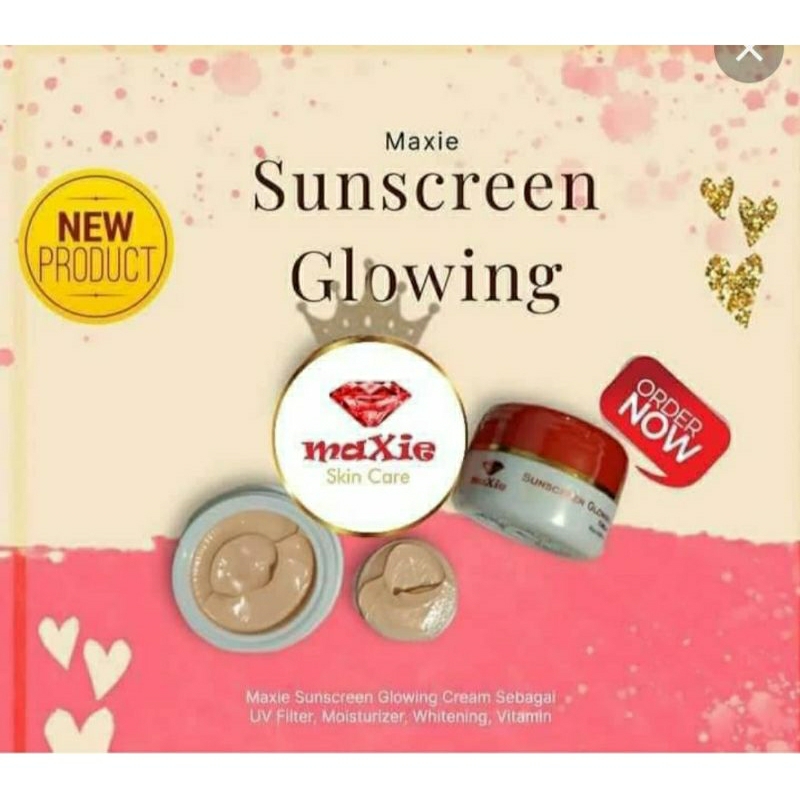 Maxie Sunscreen Glowing BPOM