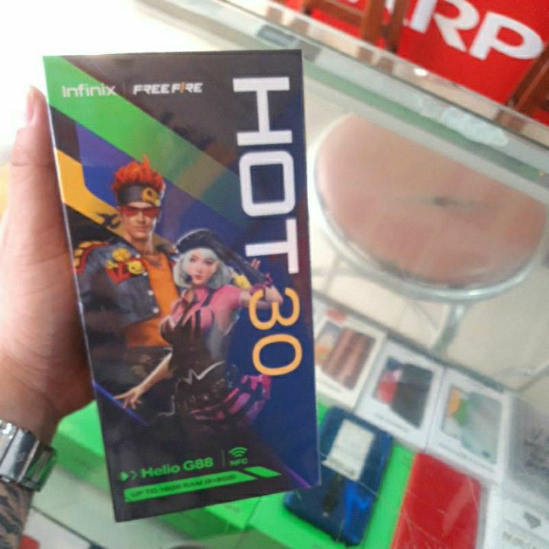 INFINIX HOT 30 NFC RAM 8/128 GARANSI RESMI