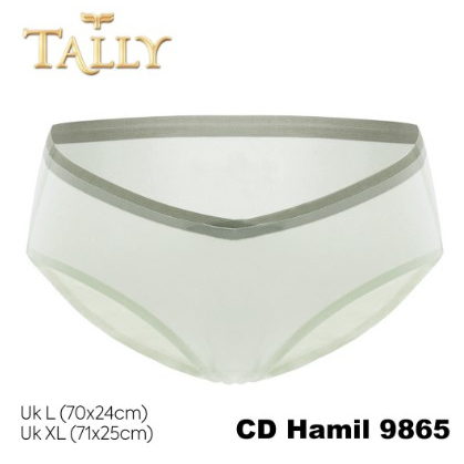 Celana Dalam Hamil TALLY 9865 Hipster dibawah Perut Bahan Seamless Pori Muat Kehamilan 0 - 9 Bulan Maternity CD Low Waist