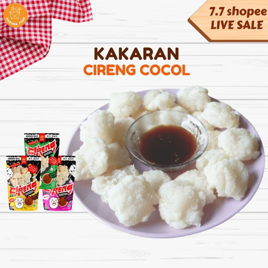 PROMO CIRENG COCOL KAKARAK CIRENG FROZEN | CIRENG COCOL SAMBAL CUKO SAMBAL RUJAK SAMBAL COBEK CEMILAN ENAK