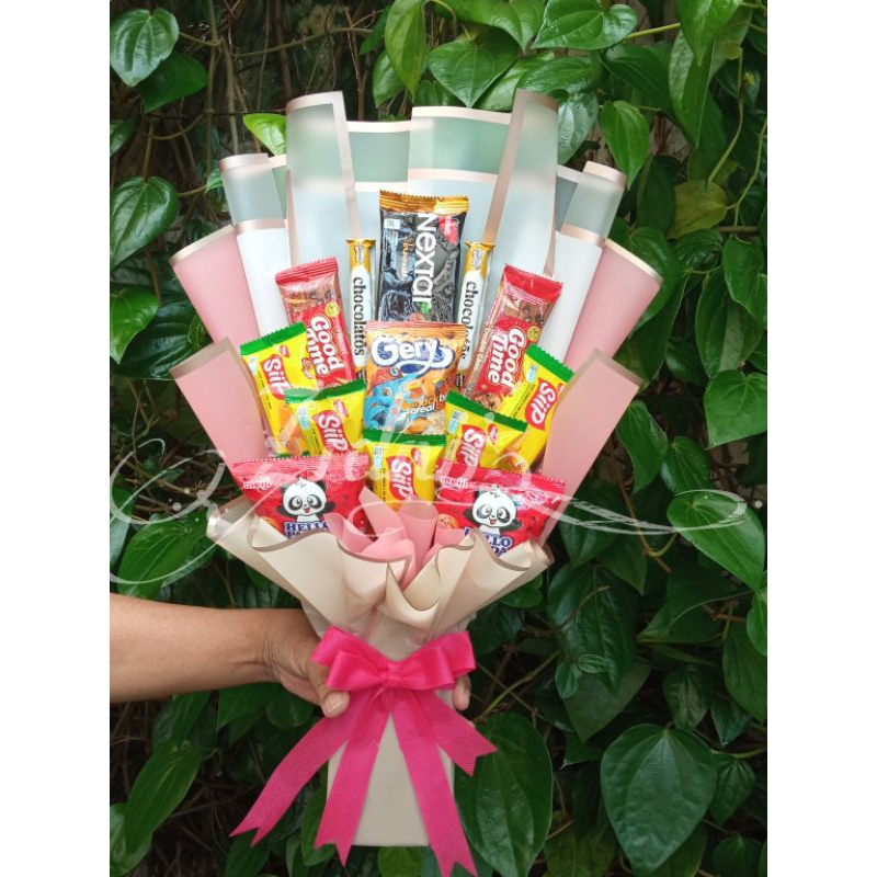 

buket snack/buket jajan murah/buket next tart/buket siip/buket chocolatos