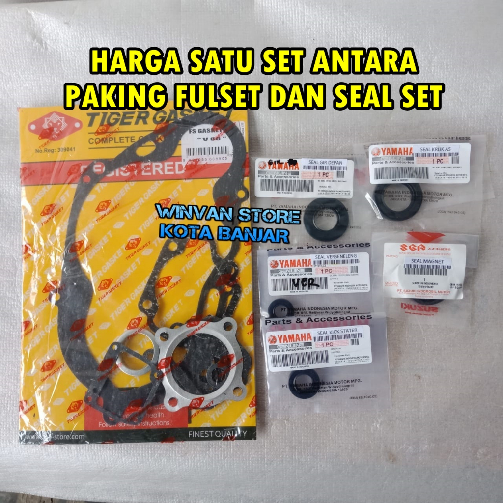 Seal fulset oli seal set sil komplit Yamaha V80 - 1set