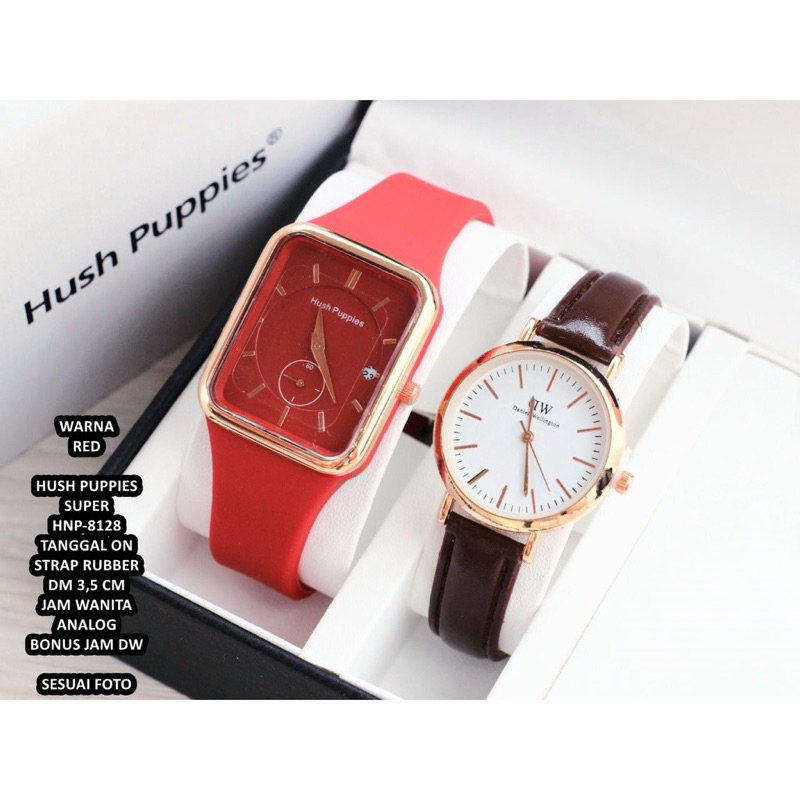 (Terima Cod)Jam Tangan Wanita Buy 1 Get 1 Fashion Paket Hemat kado Hp Kota+DM kulit(Dikirim Jakarta)Best Seller)