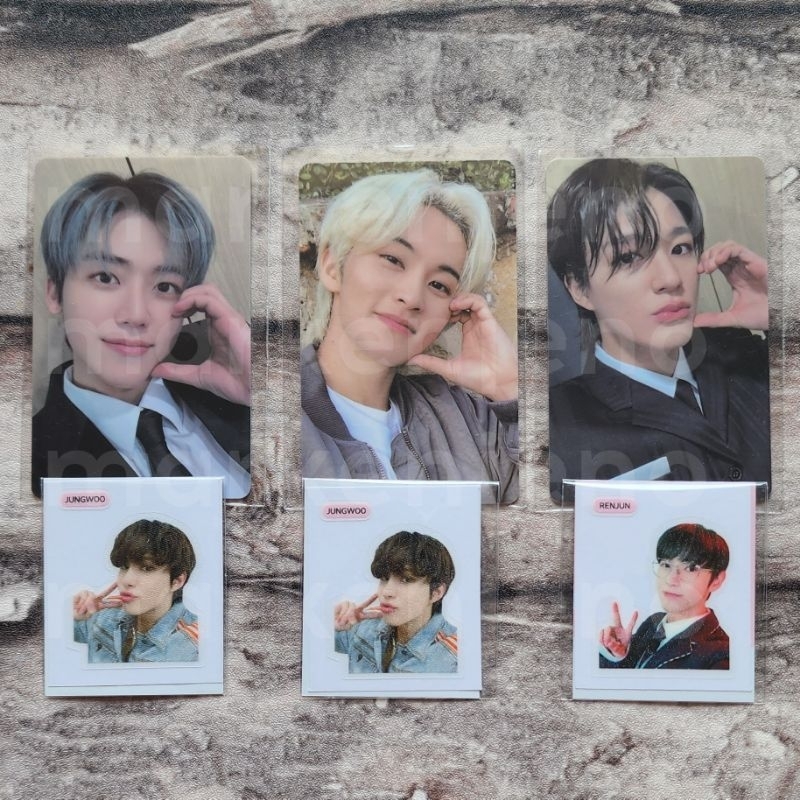 NCT DREAM 127 JENO MARK JAEMIN PC PHOTOCARD AR TICKET PASS EVERLAND