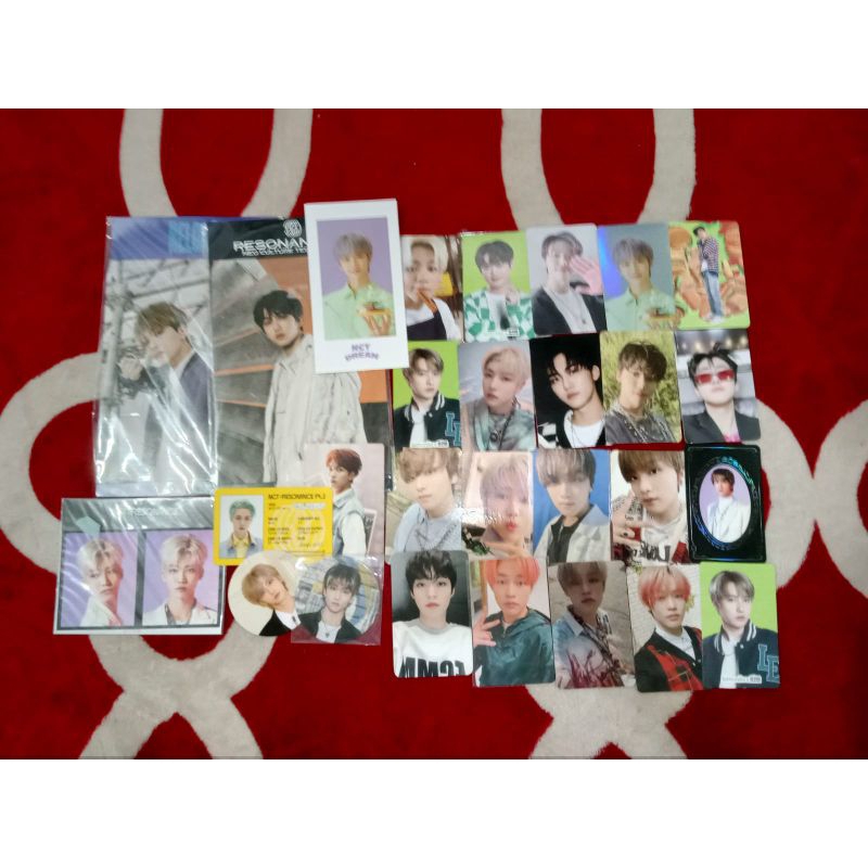 [SALE 50%] Album photocard pc Doyoung Jaehyun Jisung Chenle Haechan Jeno Renjun kun ten  hot sauce r