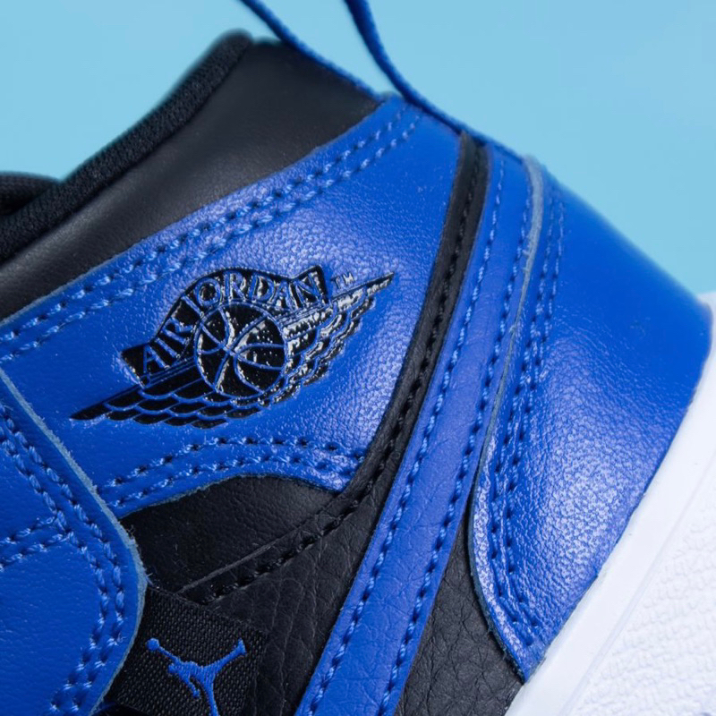 Air Jordan 1 Mid Hyper Royal Kids