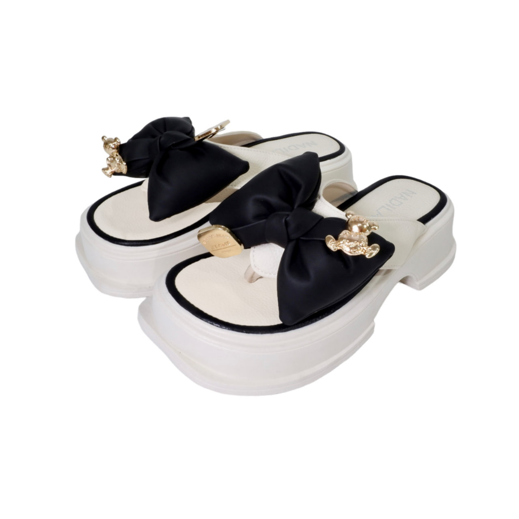 Nadilastuff Kimmy  Platform Sandal Korea Wanita Hak Tahu Ringan