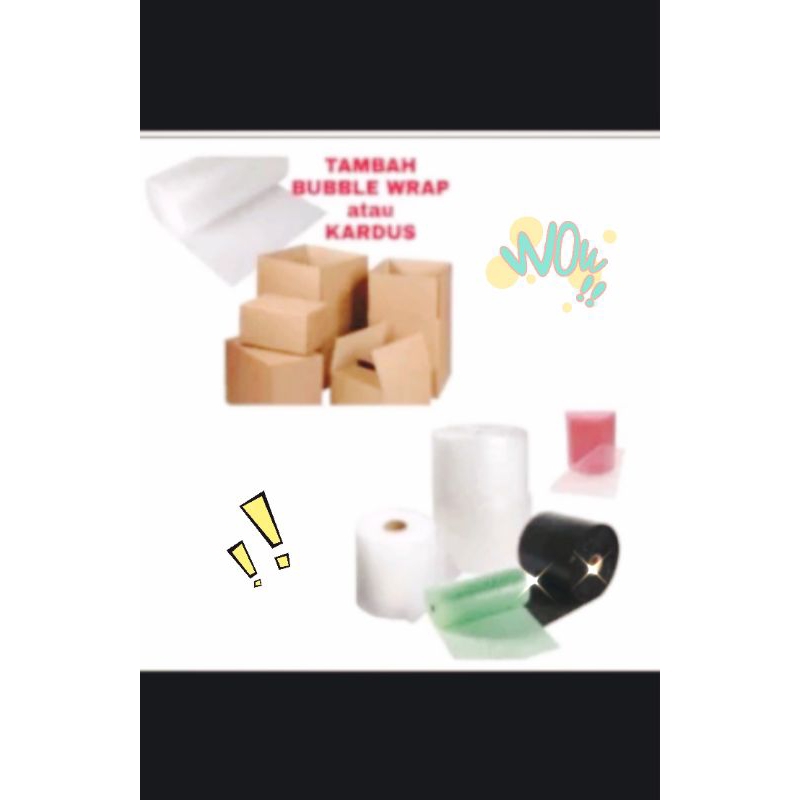 

UPDATE - TAMBAHAN FULL KARDUS / WREPING ( AMAN & NYAMAN DIGUNAKAN UNTUK BARANG )