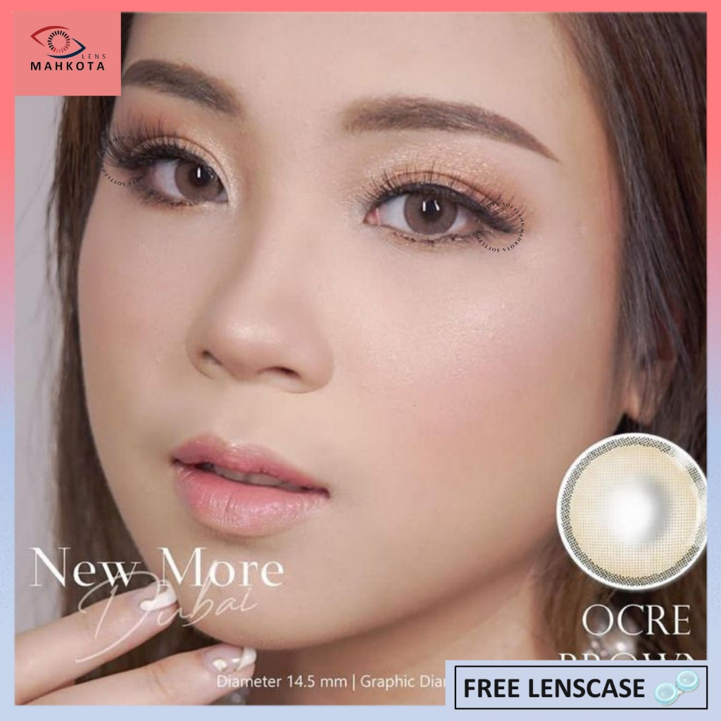 SOFTLENS NEW MORE DUBAI MINUS (-4.50 s/d -6.00) BY CTK 14.5MM / Soflen Softlen Soflens