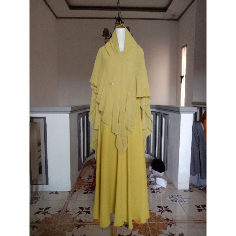 PRELOVED syar'i set by Kameela Hijabku