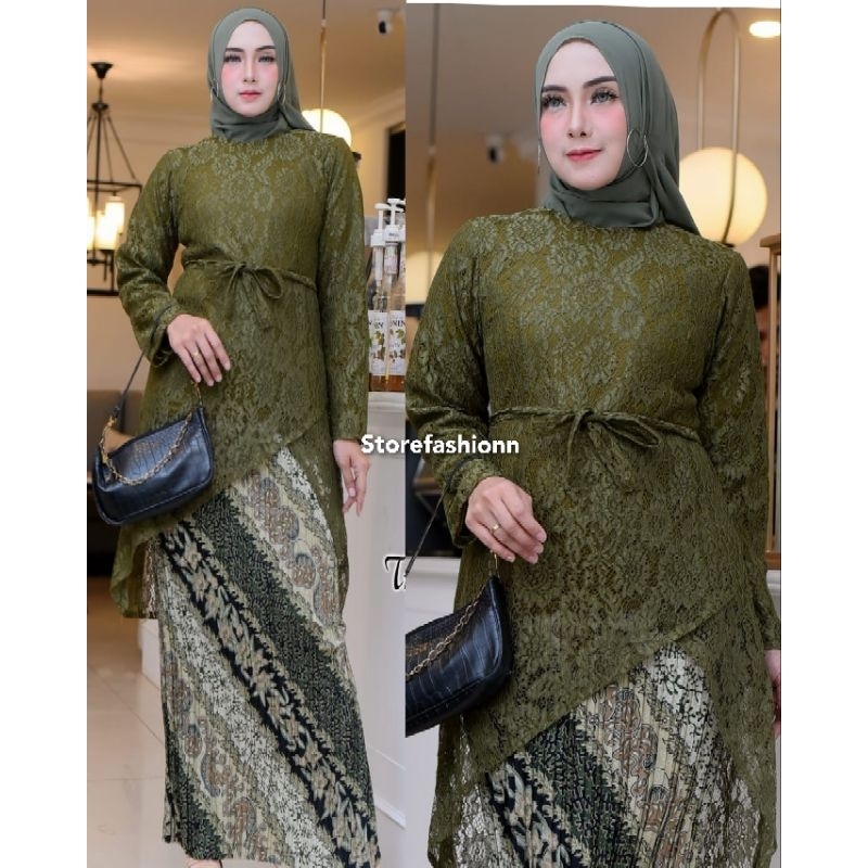 Kebaya Tunik / Tunik Brokat / Kebaya Modern / Kebaya tile / Kebaya Favorite / Batik Couple