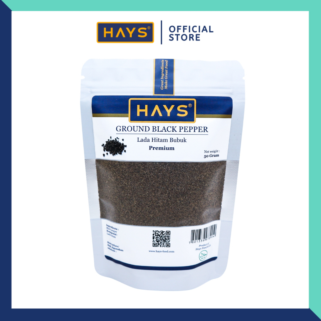 

Lada Hitam Bubuk / Ground Black Pepper - HAYS