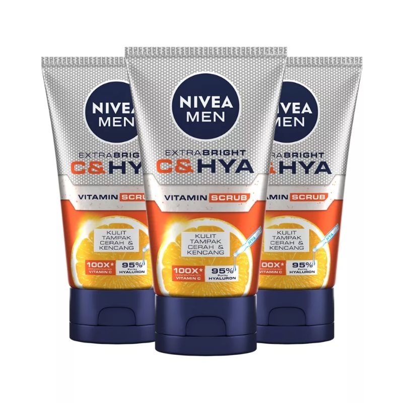 Nivea Men Facial Wash isi 100ml Original 100%