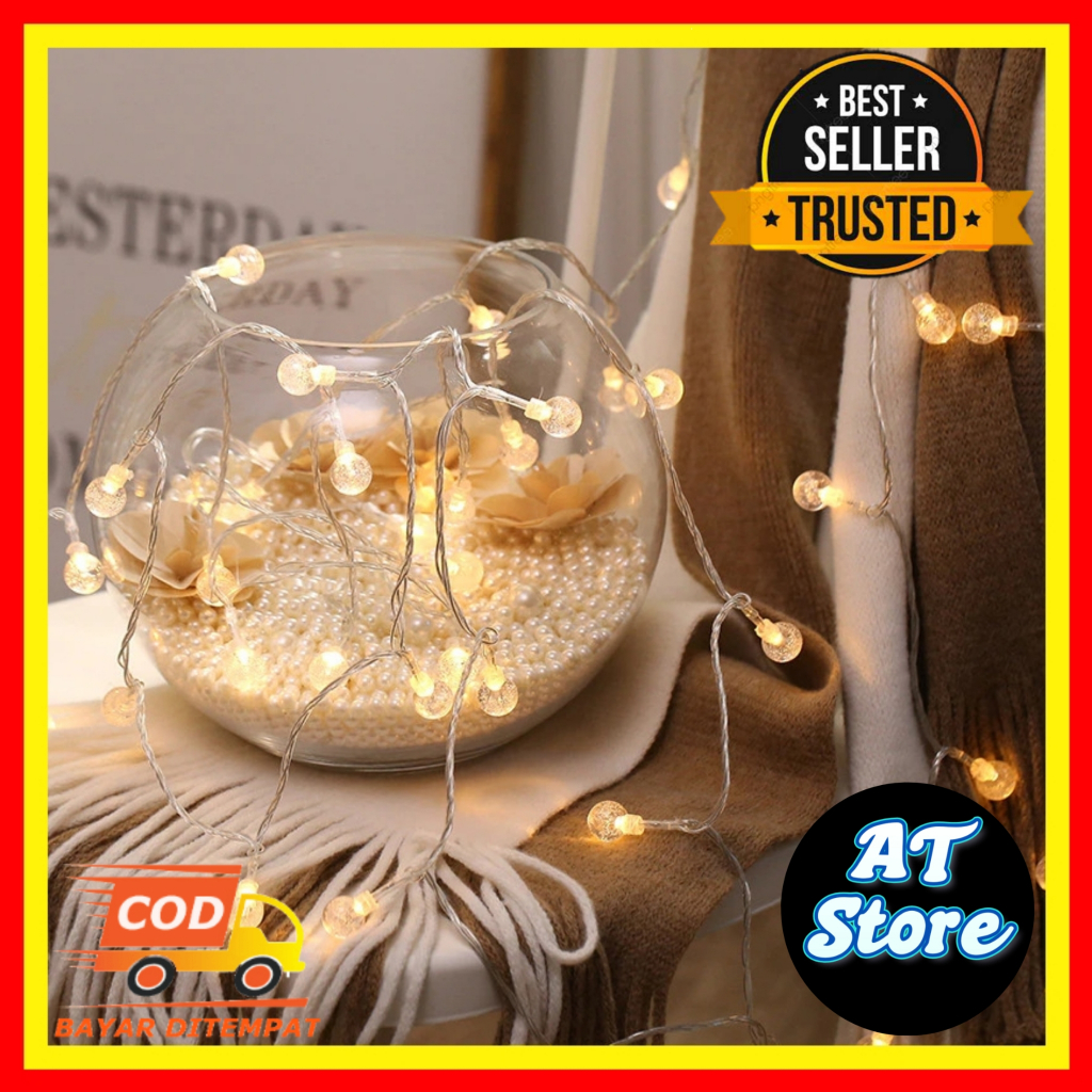 LAMPU HIAS STRING LIGHTS CHERRY BALL