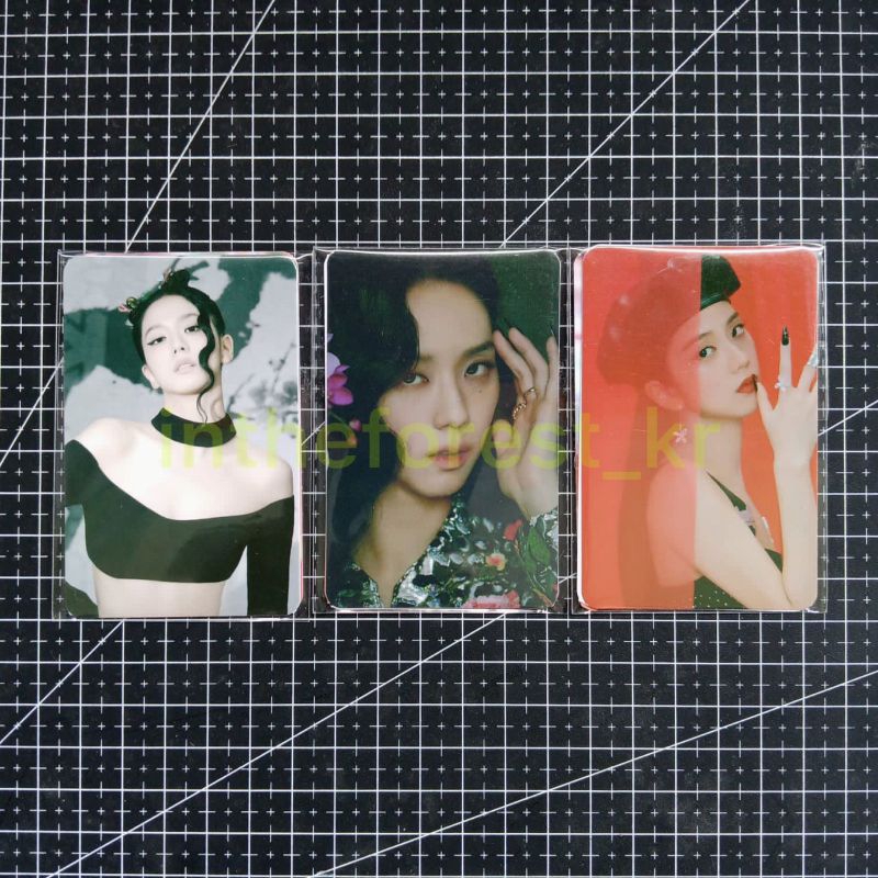 PC / PHOTOCARD JISOO ME FLOWER BENEFIT POB SET YG SELECT YGS