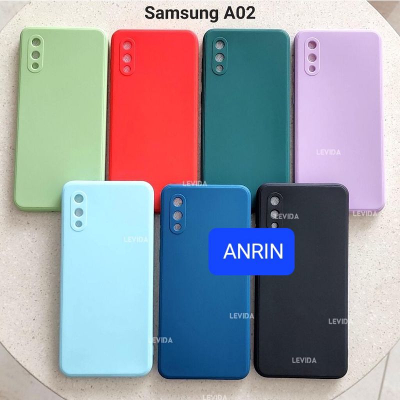 SAMSUNG A02 MO2 CASE PRO CAMERA MACARON CASING SOFTCASE SILIKON