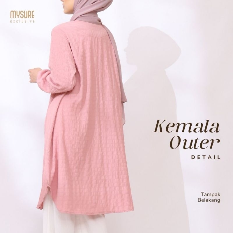 ATASAN LONG OUTER KEMALA  BY MYSURE