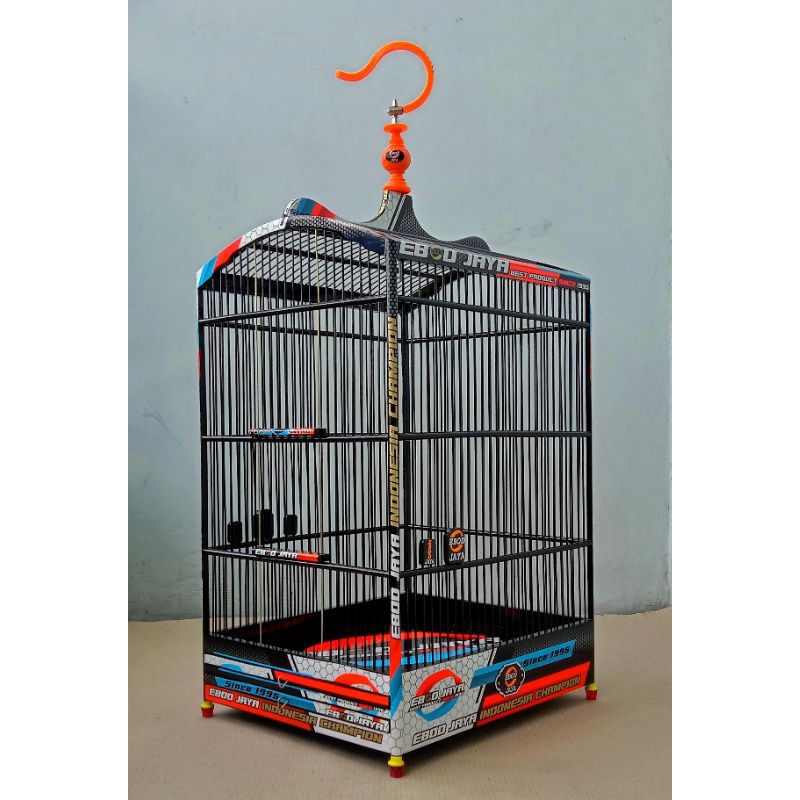SANGKAR KANDANG KOTAK EBOD JAYA DECAL CHAMPION