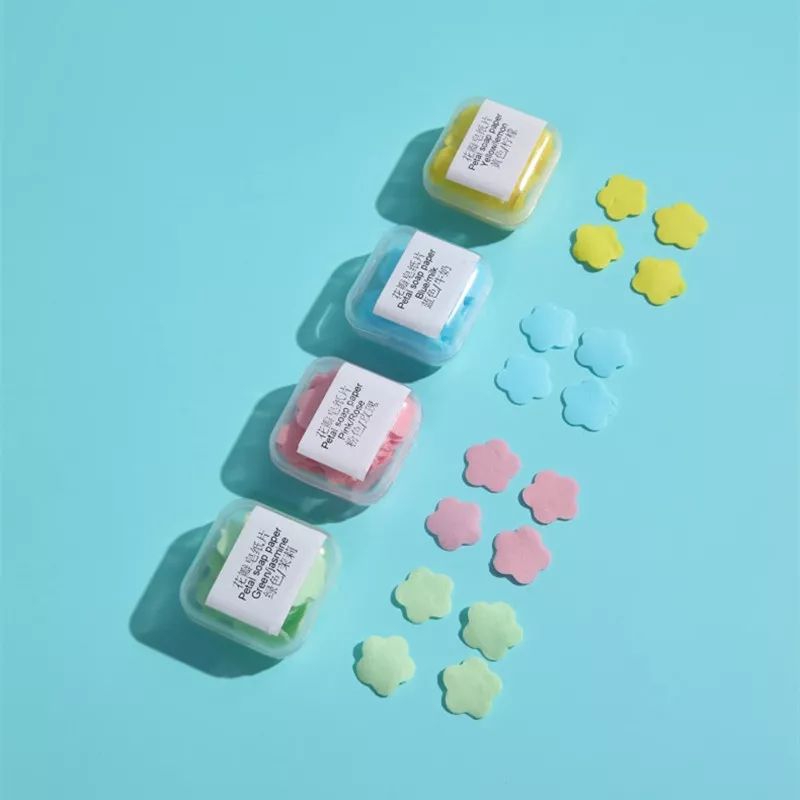 Sabun Kertas Motif Bunga