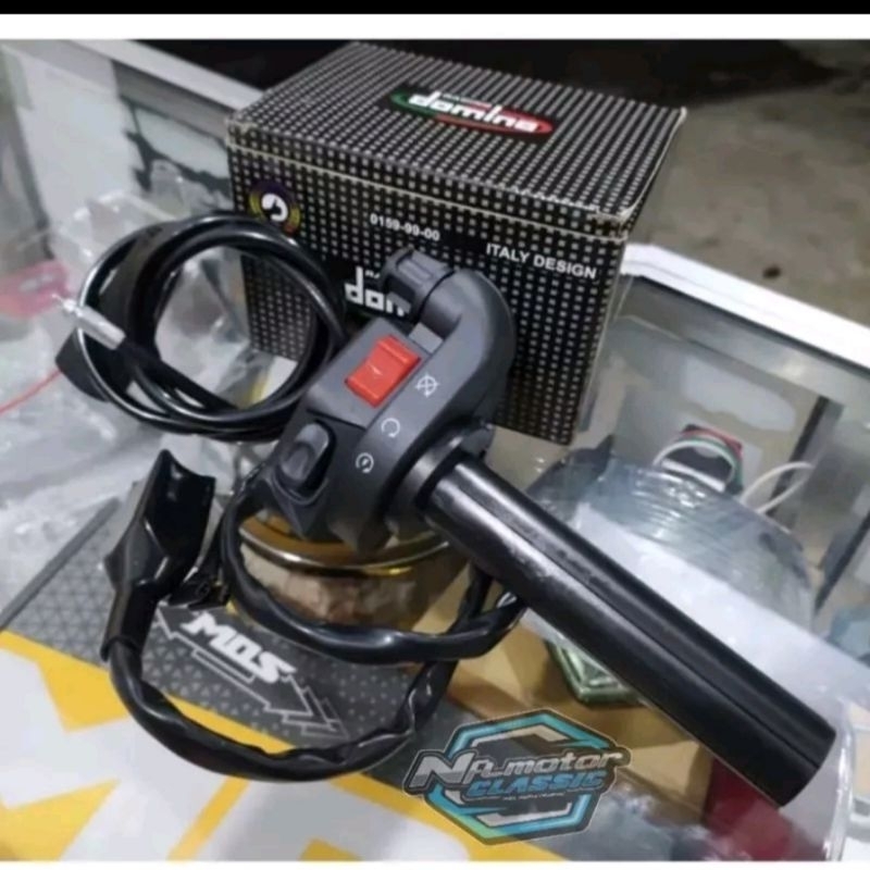 Gas kontan Ninja KSR domino set kabel gas