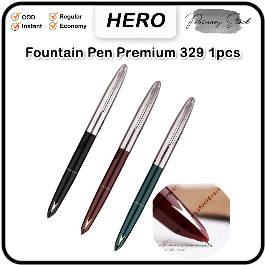 

Fountain Pen Hero Pulpen Lily Ink 0.38 mm 0.5mm Nib Fine Menulis Kaligrafi Pena Multi Fungsi