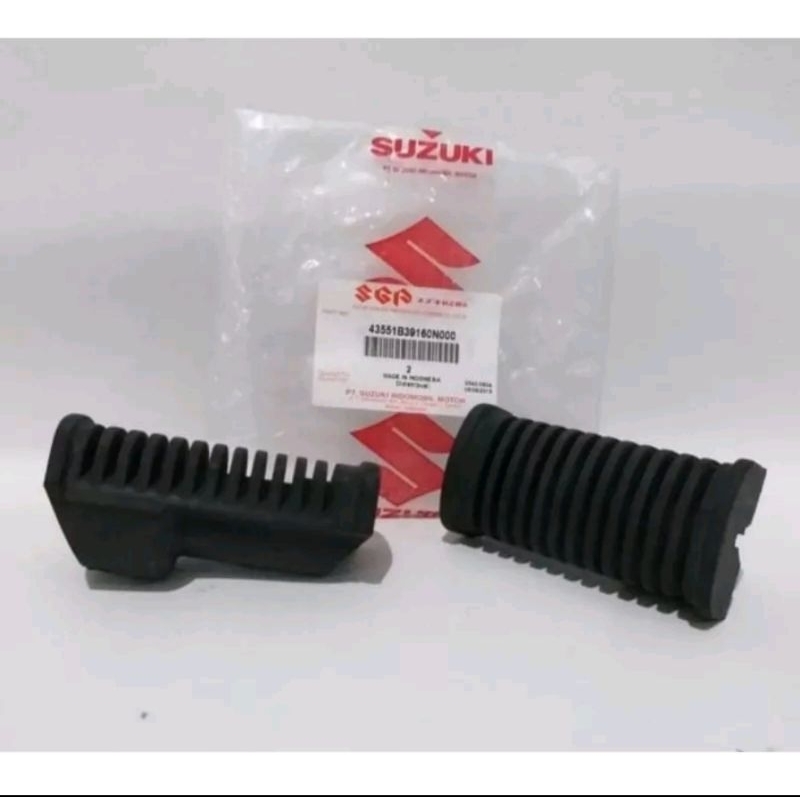 karet footstep depan satria Fu satria 2 tak original Suzuki