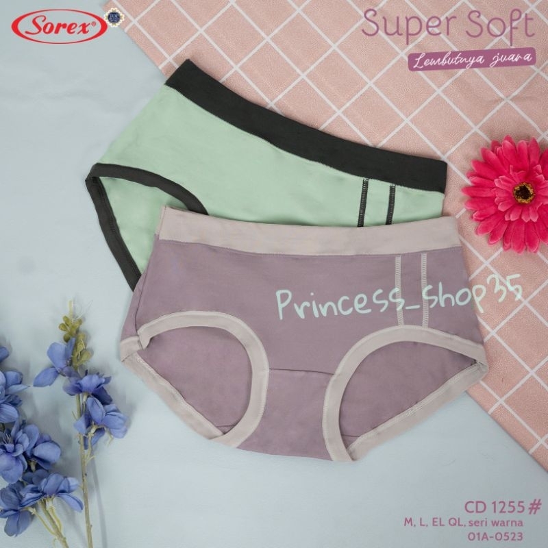 Celana Dalam Wanita Sorex Super Soft 1255 CD Wanita Sorex 1255