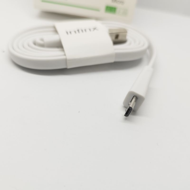 Original 100% Kabel Data Infinix Hot 10 Hot 10 Play HOT 11 PLAY Micro USB ( KECIL ) HOT 12 PLAY HOT 9 SMART 3 PLUS / SMART 5 / SMART 6 / NOTE 7 / NOTE 7 LITE / HOT 8  Fast Charging Data Cable Kabel Charger