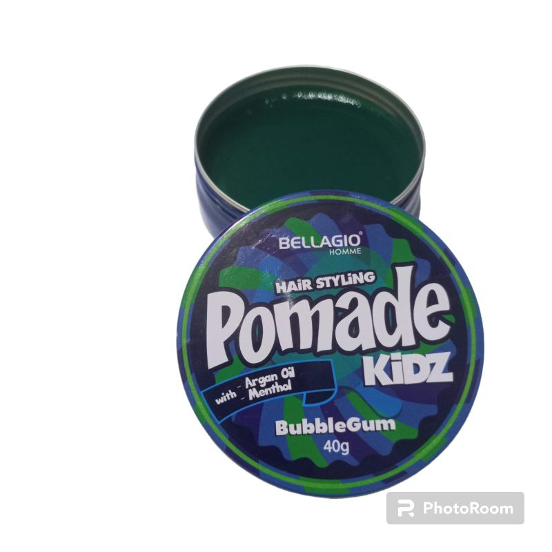 Bellagio Belagio Pomade Kidz Kids Bubble Gum 40 Gram / Pomade Anak / Pomade Anak Anak / Minyak Rambu