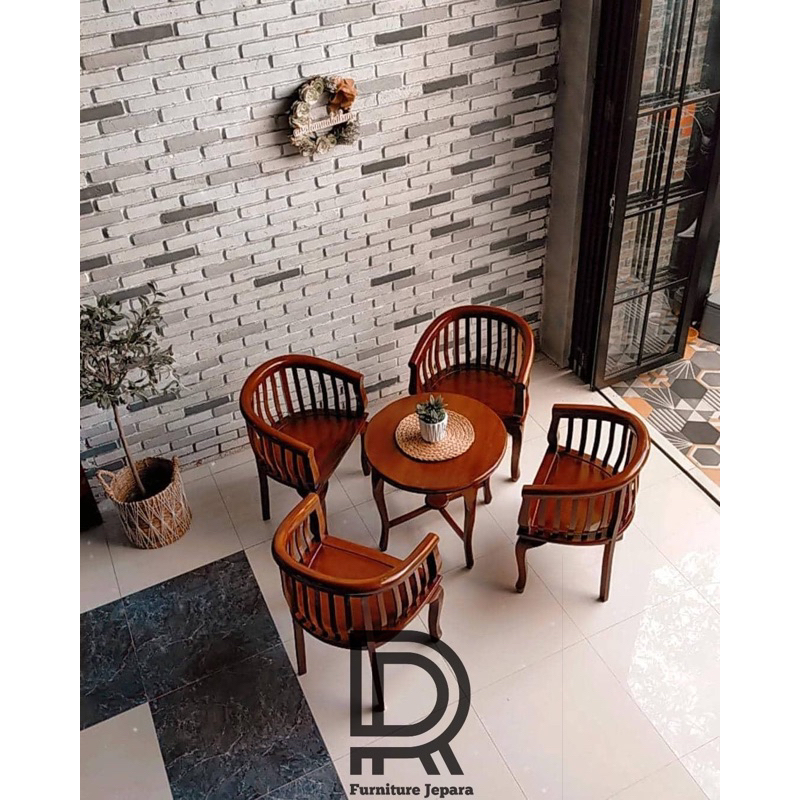 Kursi Teras Betawi Jati / Kursi Betawi Kuno / Terlaris Kursi Betawi