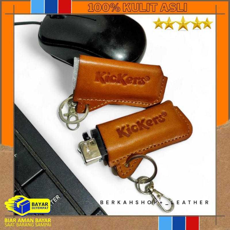 Gratis Korek Api - Sarung Korek Api Kulit Asli