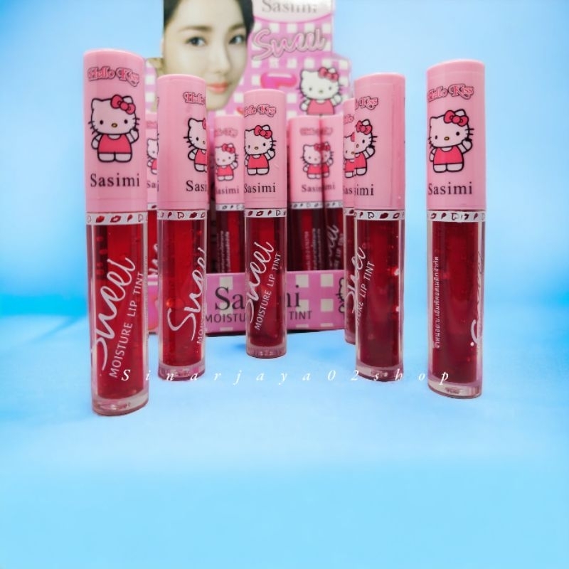 1Box - Liptint Sasimi Hello Kitty Swet Lipglos