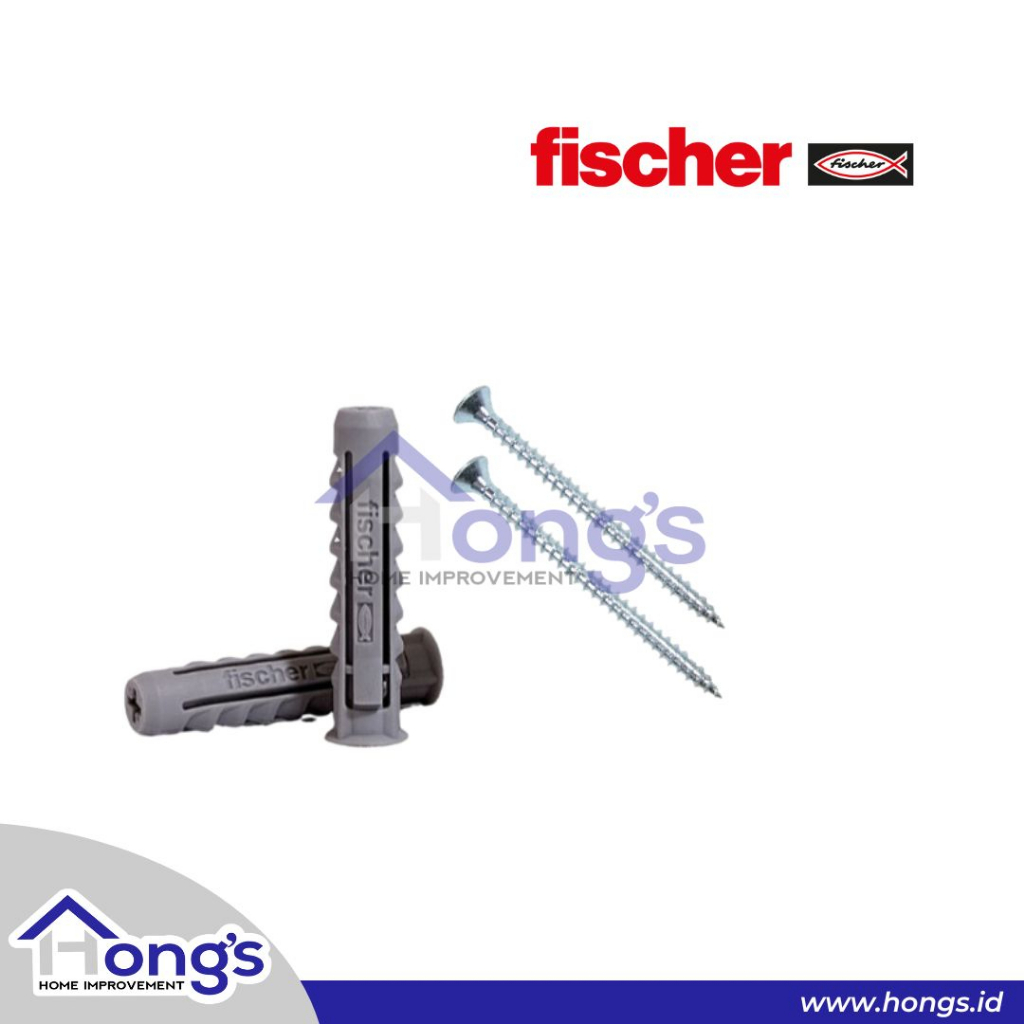 ANGKUR NILON SX + SEKRUP SKRUP FISCHER