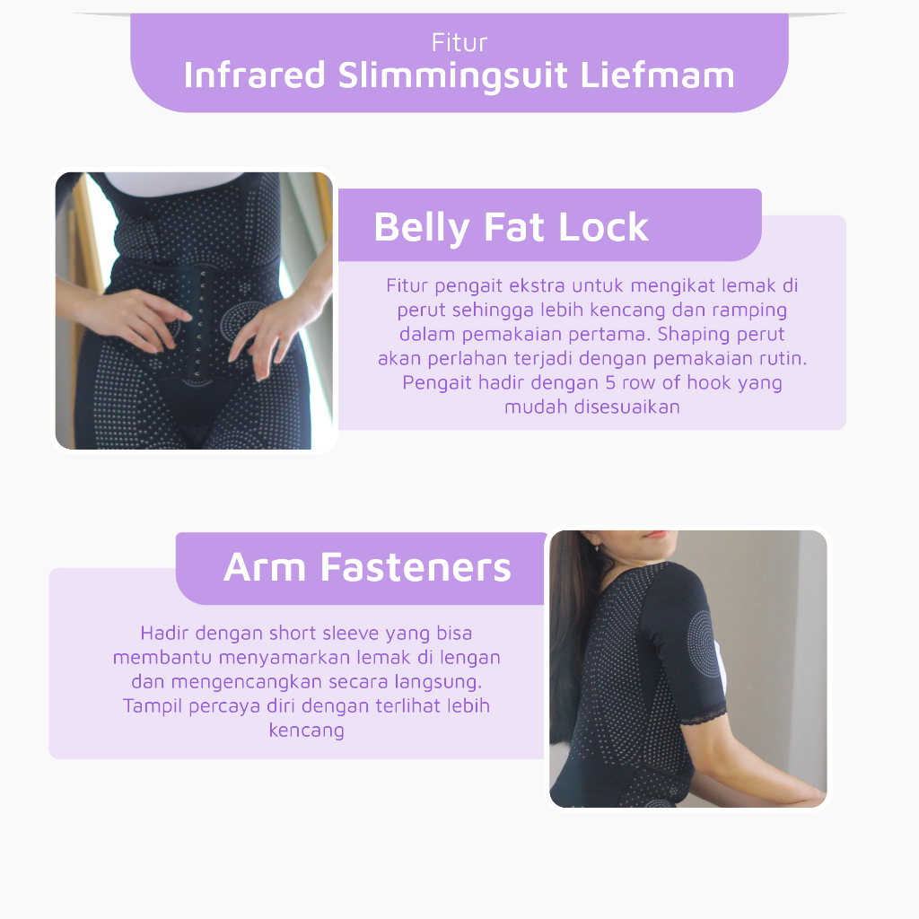 Liefmam Infrared Slimming Suit - Solusi Ramping Menyeluruh Dengan Nano Infrared Technology