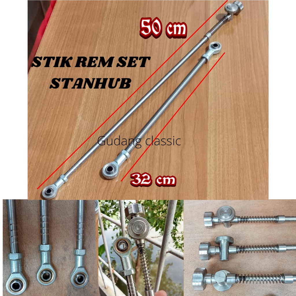 STIK REM STAINLESS STIK REM SET STANHUB CB GL MP TIGER REVO