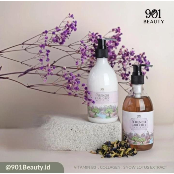 901 beauty body wash / body lotion melembutkan kulit wangi scent mewah
