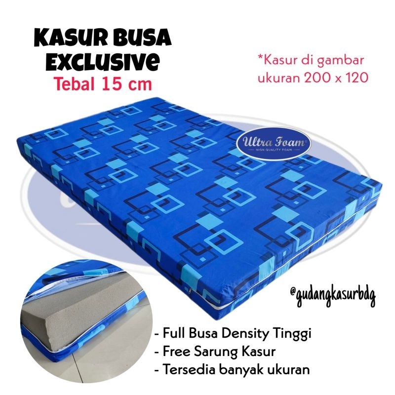 KASUR BUSA LUMBA EXCLUSIVE MURAH TEBAL 15 CM // BACA DESKRIPSI