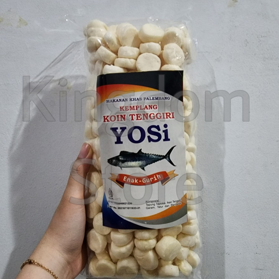 

Kerupuk Kemplang Ikan Tenggiri Koin Asli Palembang Yosi