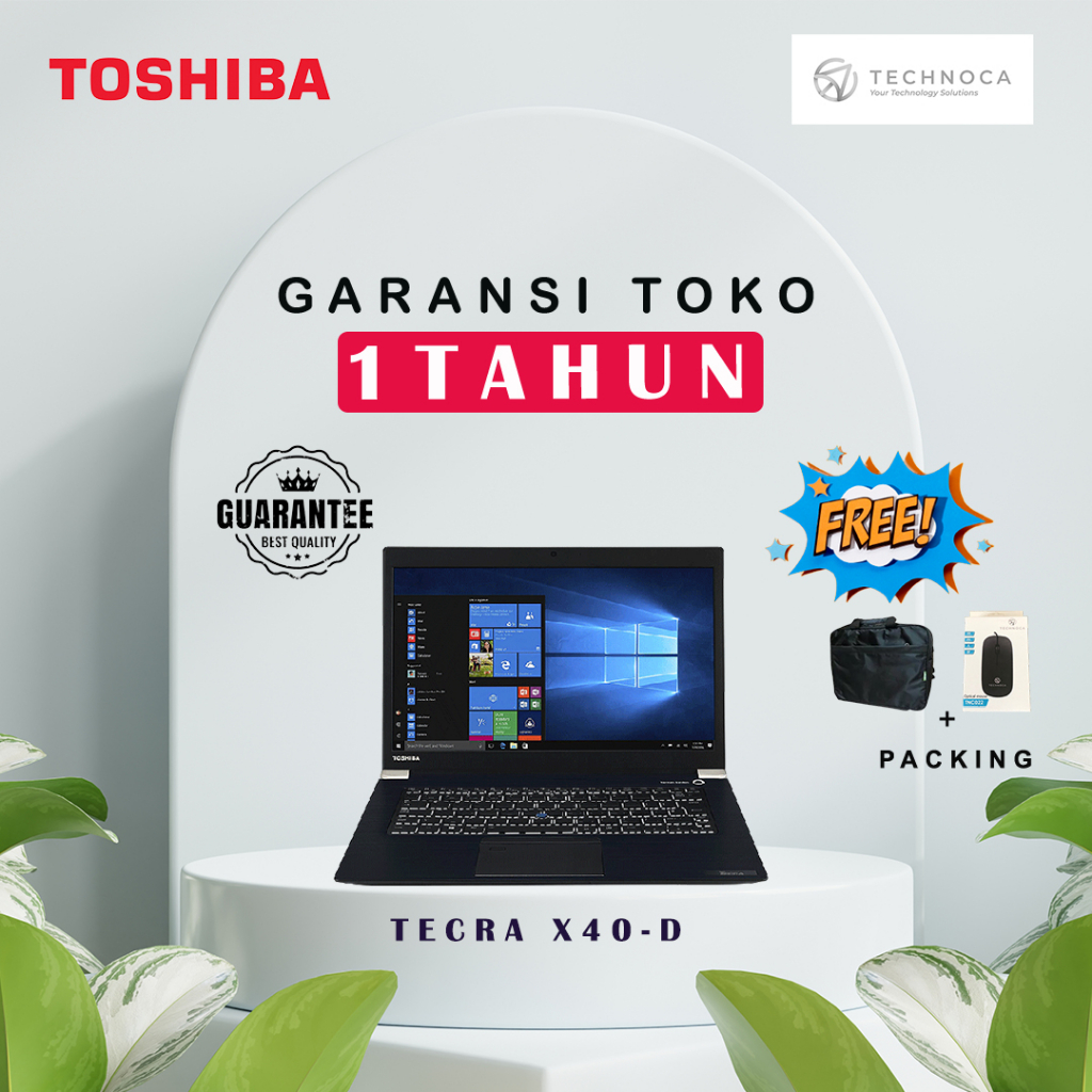 Laptop Toshiba Tecra X40 Core i5 7300U RAM 8GB SSD 256GB SSD