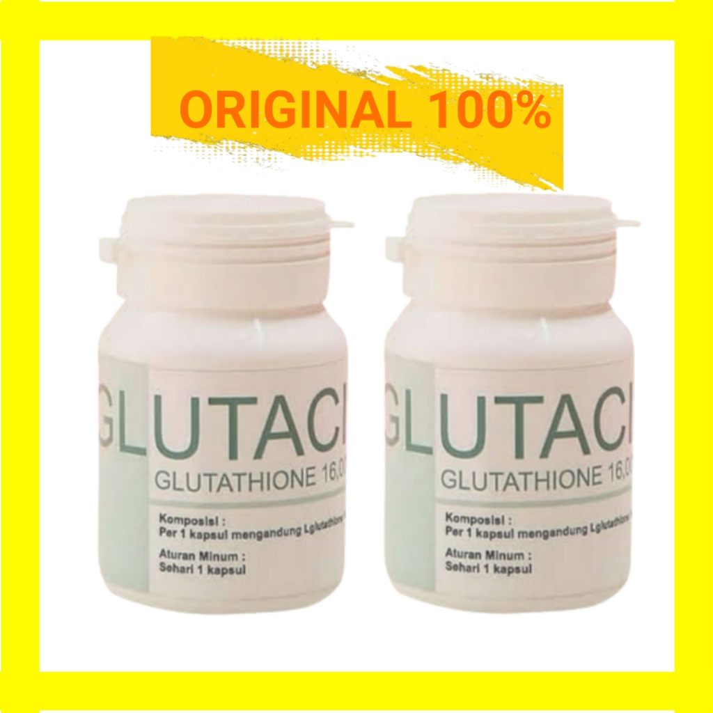 glutacid whitening 16 000 mg 100% original ori asli collagen kolagen minuman obat kapsul pemutih badan wajah kulit seluruh badan wanita pria permanen ampuh terbaik perawatan tubuh kecantikan