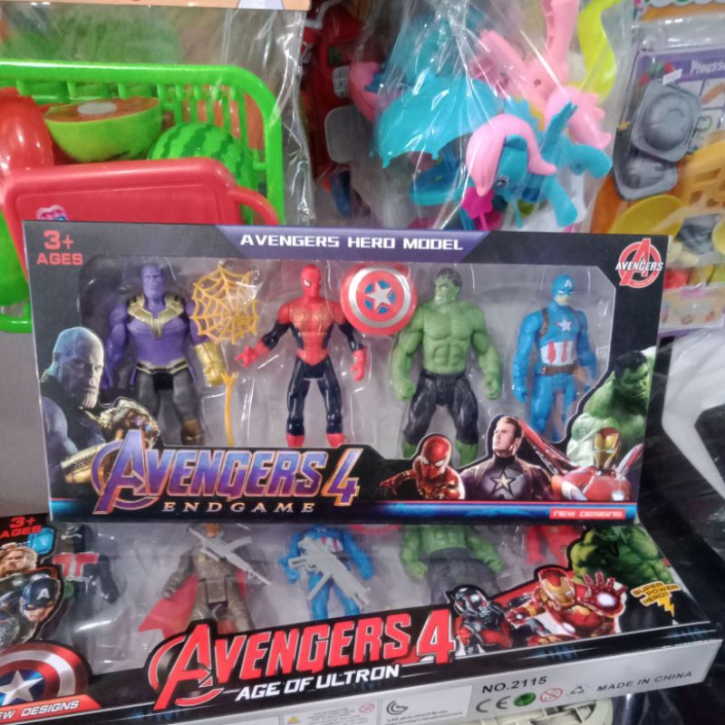 Mainan Anak Robot Avengers