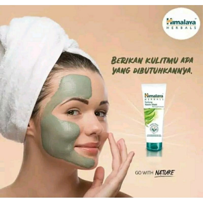 HIMALAYA Purifying Neem Mask 50ml 100ml - Masker Wajah