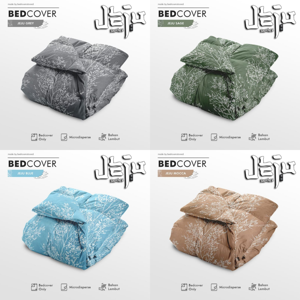 Bedcover (Only) Jeju Series Size 120x220 150x220 180x220 200x220